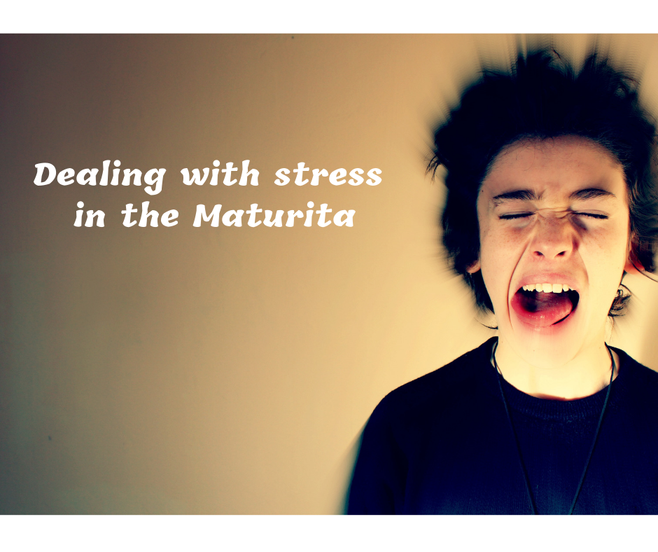 Dealing with stress during the exam