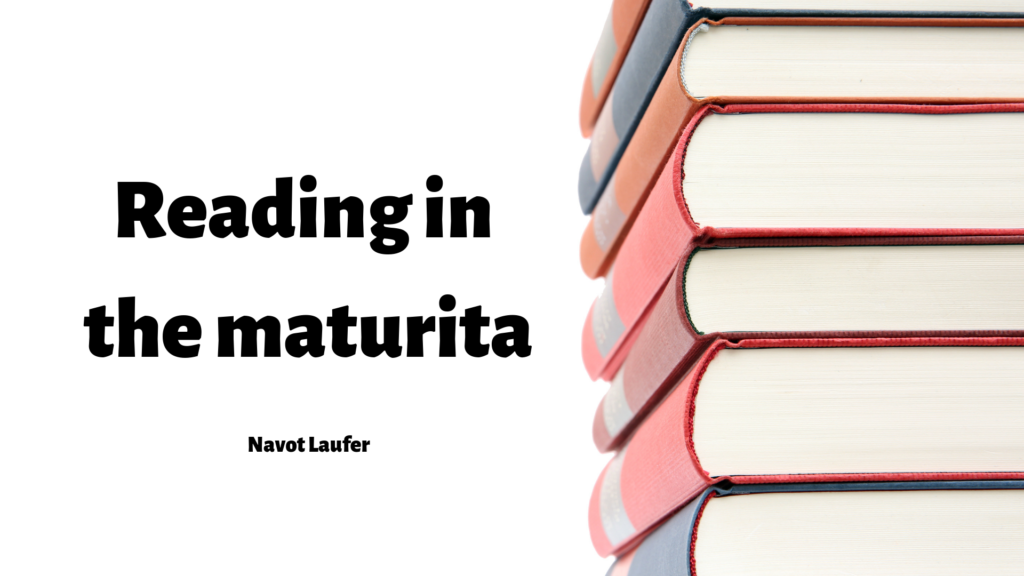 Reading in the maturita